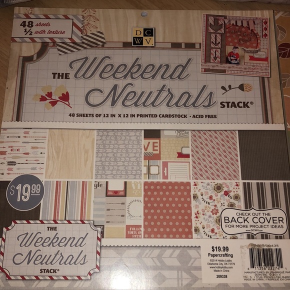 3 packs of 12”x12” card stock for crafting/scrapbooking. New sealed packages. - Picture 3 of 5